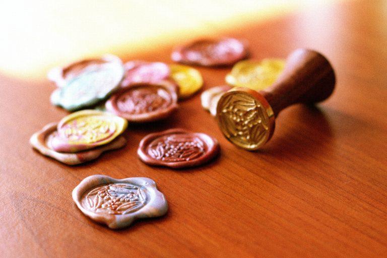 Candle Wax Envelope Seals
